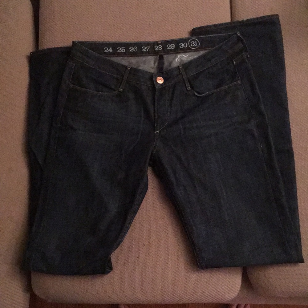 Earnest Sewn dark denim boyfriend jean (Becca)
